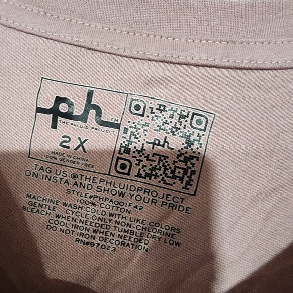 The phluid project women's shirt 2X - Picture 3 of 6